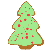 Christmas Cookie Eating Sticker