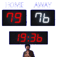 76 Away Sticker