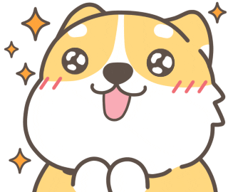 Shiba Inu Love Sticker