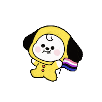 Happy Dog Sticker
