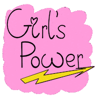 Girls Power Crown Sticker