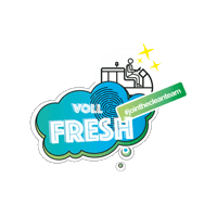 Allpura allpura jointhecleanteam allpura wolke Sticker