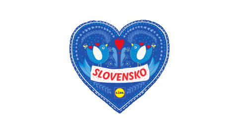Srdce Sticker by Lidl Slovensko