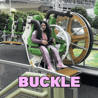 Buckle Up Roller Coaster GIF