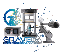 Gravedaa vaporizer erig rosin press graveda Sticker