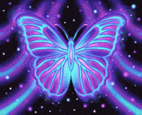 deepspaceviolet rainbow trippy colorful fantasy GIF
