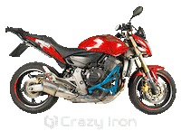 Honda Motorcycle Sticker by Crazy Iron