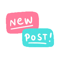 Pink Post Sticker