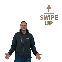 BeraBv swipe up swipe grind tuinen Sticker