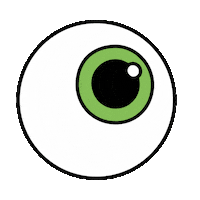 Halloween Looking Around Sticker