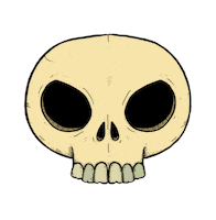 rock muerto Sticker by Rafs Design