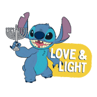 Let It Snow Hanukkah Sticker by Disney Baby
