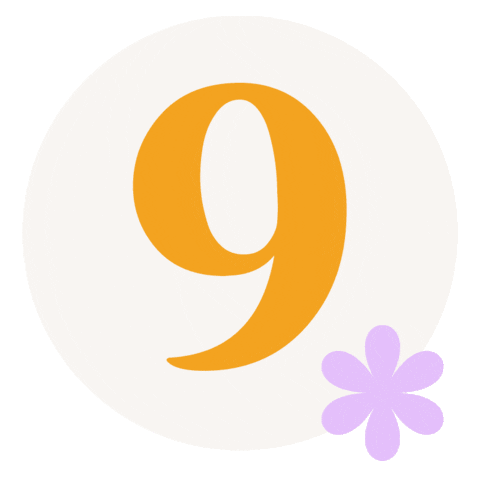 somosmoodhr giphyupload 9 numbers nine Sticker