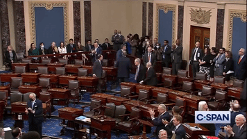 Republicans Leave Senate Floor