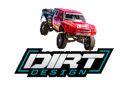 Racetruck Sticker by dirt design