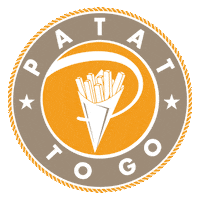 patattogo food eat spin potato Sticker