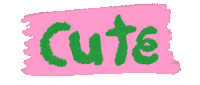 Pink Kte Sticker