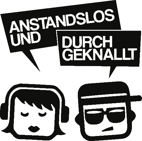 Dj Djteam Sticker by Anstandslos & Durchgeknallt