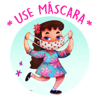 Corona Mascara Sticker