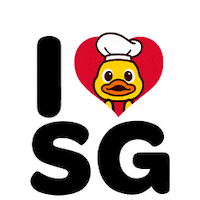 Duck Singapore Sticker by dianxiaoer