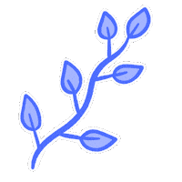 Leaves Branch Sticker