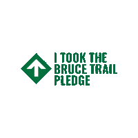 Hiking Sticker by BruceTrailConservancy