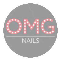 OMGNailsGlasgow nail art nail salon omg nails omg babe Sticker