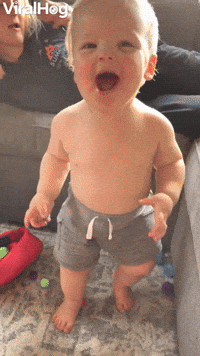 Baby Has Great Belly Control