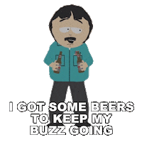 Drunk Randy Marsh Sticker by South Park