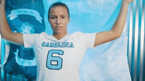 University Of North Carolina Flag GIF by UNC Tar Heels
