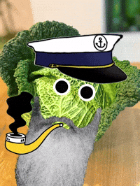 Captain Smoking GIF