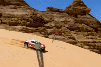 ExtremeELive race downhill race car saudi arabia GIF