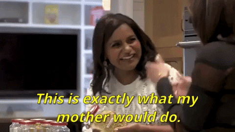 Mindy Kaling Cooking GIF
