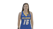 Swipe Up Sign Language Sticker by Delaware Blue Hens