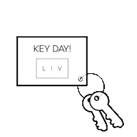 livrealestategroup liv liv real estate group key day liv Sticker