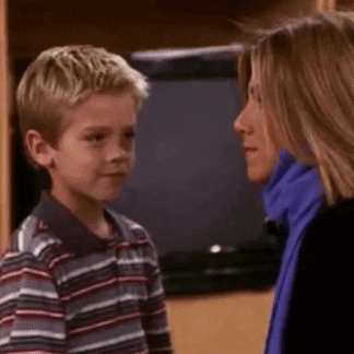 FebreTeen giphygifmaker jennifer aniston cole sprouse GIF