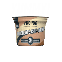 NjieFoods chocolatechipcookie proteinpudding njiefoods propud Sticker