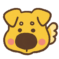 Dog Surprise Sticker by wuwu illustration