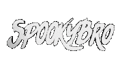 Spookybro logo text dj festival Sticker