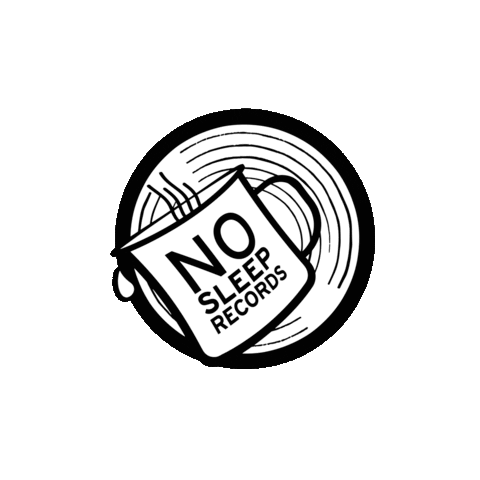 swipe up record label Sticker by No Sleep Records