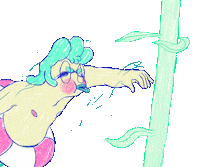 Animation Short Swimming Sticker by Eisprung Animation Studio