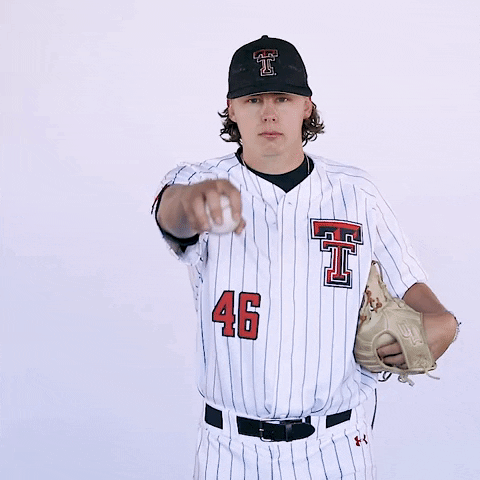 Texas Tech Ncaa GIF by Texas Tech Baseball