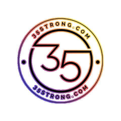 35StrongLLC shop shop now order now activewear Sticker