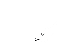 White Heart Sticker
