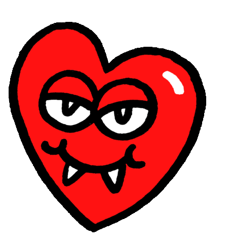 RussellTaysom giphyupload heart vampire russell taysom Sticker