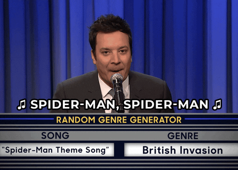Jimmy Fallon Marvel GIF by The Tonight Show Starring Jimmy Fallon