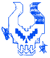 School Skull Sticker