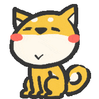 Happy Dog Sticker
