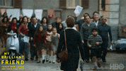 My Brilliant Friend Run GIF by HBO