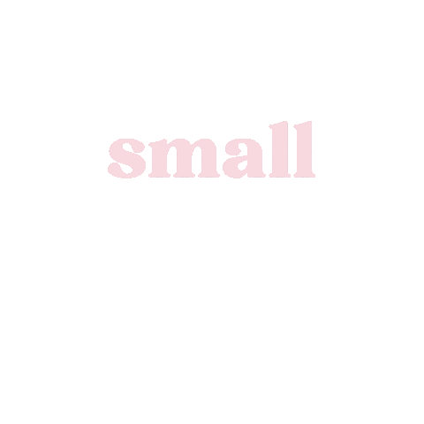 daniellendesignsco love business small business small Sticker